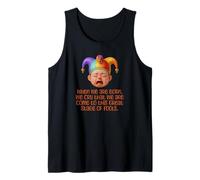Distressed Born Stage Fools King Lear Shakespeare Quotation Tank Top