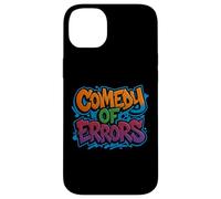Distressed Comedy Errors Shakespeare Title Humorous Grafitti Case for iPhone 14 Plus