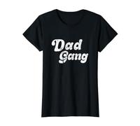Distressed, Dad Gang, Stay Blessed, Best Dad, Father's Day Value Graphic T-Shirt, Women, Black, S