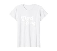 Distressed, Dad Gang, Stay Blessed, Best Dad, Father's Day Value Graphic T-Shirt, Women, White, S