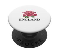 Distressed English Rugby Top - England Rugby Football PopSockets Adhesive PopGrip
