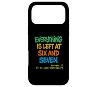 Distressed Every Thing Left Six Seven Richard Second Quote Case for iPhone 17 Pro Max