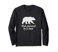 Distressed Exit Pursued Bear Winter's Tale Shakespeare Play Long Sleeve T-Shirt