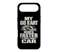 Distressed Go Kart Racing Driver My Go Kart Goes Faster Than Case for iPhone Air