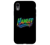 Distressed Hamlet Prince Denmark Shakespeare Title Mem Case for iPhone XR