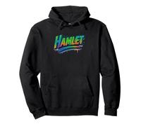 Distressed Hamlet Prince Denmark Shakespeare Title Mem Pullover Hoodie