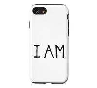 Distressed Hand Painted Statement Graphic Minimalist Bold Case for iPhone SE (2020) / 7/8
