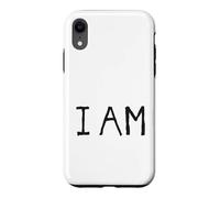 Distressed Hand Painted Statement Graphic Minimalist Bold Case for iPhone XR