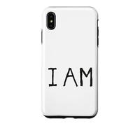 Distressed Hand Painted Statement Graphic Minimalist Bold Case for iPhone XS Max