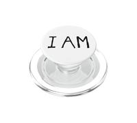 Distressed Hand Painted Statement Graphic Minimalist Bold PopSockets PopGrip for MagSafe