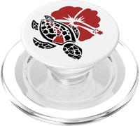 Distressed Hawaii Strong, Turtle, Tortoise, Island, Hibiscus PopSockets PopGrip for MagSafe