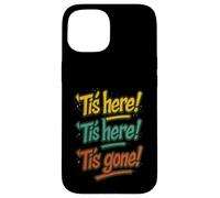 Distressed Here Gone Hamlet Act One Tragedy Play Shakespeare Case for iPhone 15