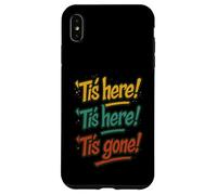 Distressed Here Gone Hamlet Act One Tragedy Play Shakespeare Case for iPhone XS Max