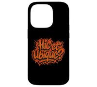 Distressed Hic Et Ubique Hamlet Act One Shakespeare Latin Case for iPhone 14 Pro