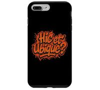 Distressed Hic Et Ubique Hamlet Act One Shakespeare Latin Case for iPhone 7 Plus/8 Plus