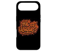 Distressed Hic Et Ubique Hamlet Act One Shakespeare Latin Case for iPhone Air