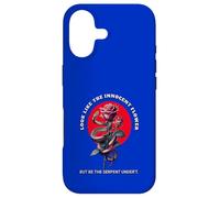Distressed Innocent Flower Serpent Lady Macbeth Quotation Case for iPhone 17