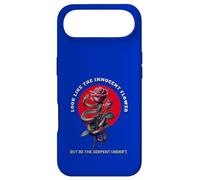 Distressed Innocent Flower Serpent Lady Macbeth Quotation Case for iPhone Air