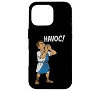 Distressed Julius Caesar Shakespeare Mark Antony Cry Havoc Case for iPhone 16 Pro