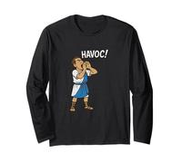 Distressed Julius Caesar Shakespeare Mark Antony Cry Havoc Long Sleeve T-Shirt