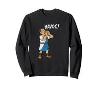 Distressed Julius Caesar Shakespeare Mark Antony Cry Havoc Sweatshirt