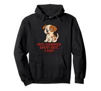 Distressed Lady Macbeth Sleepwalking Out Spot Shakespeare Pullover Hoodie