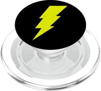 Distressed Lightning Bolt superhero symbol gift PopSockets PopGrip for MagSafe