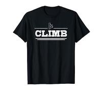 Distressed Look Climbing Gift For Climbers T-Shirt