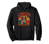 Distressed Love's Labours Lost Shakespeare Title Humorous Pullover Hoodie