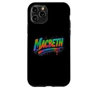 Distressed Macbeth Shakespeare Title Tragedy Play Drama Meme Case for iPhone 11 Pro