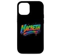 Distressed Macbeth Shakespeare Title Tragedy Play Drama Meme Case for iPhone 12/12 Pro
