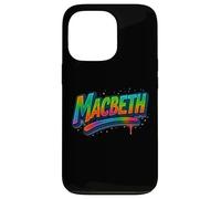 Distressed Macbeth Shakespeare Title Tragedy Play Drama Meme Case for iPhone 13 Pro