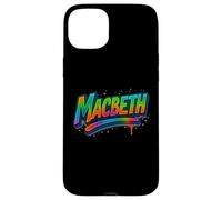 Distressed Macbeth Shakespeare Title Tragedy Play Drama Meme Case for iPhone 15 Plus