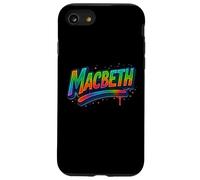Distressed Macbeth Shakespeare Title Tragedy Play Drama Meme Case for iPhone SE (2020) / 7/8
