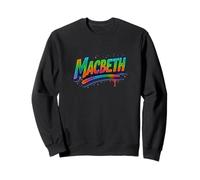 Distressed Macbeth Shakespeare Title Tragedy Play Drama Meme Sweatshirt