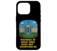 Distressed Madness Great Ones Hamlet Shakespeare Quote Meme Case for iPhone 16 Pro