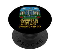 Distressed Madness Great Ones Hamlet Shakespeare Quote Meme PopSockets Adhesive PopGrip