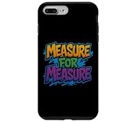 Distressed Measure Shakespeare Comedy Play Title Grafitt Case for iPhone 7 Plus/8 Plus