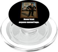 Distressed Never Trust Named Iago Shakespeare Othello Play PopSockets PopGrip for MagSafe