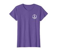 Distressed Peace Sign Pocket Retro Vintage Peace Symbol T-Shirt