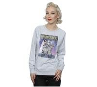 Distressed Poster Sweatshirt Beetlejuice Grey M