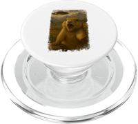 Distressed Prairie Dog UFO Selfie Alien Invasion Pet Novelty PopSockets PopGrip for MagSafe