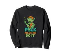 Distressed Puck Midsummer Night Dream Fairy Imp Shakespeare Sweatshirt