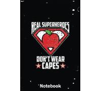 Distressed Real Superheroes Don'T Wear Capes Teacher: A Comprehensive Notebook for Organizing and Planning Your Classroom Activities