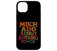 Distressed Shakespeare Title Much Ado About Nothing Mime Case for iPhone 14 Plus