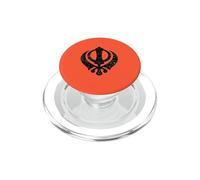 Distressed Sikh Khanda Symbol Punjabi Pride PopSockets PopGrip for MagSafe