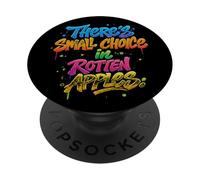 Distressed Small Choice Rotten Apples Taming Shrew Quotation PopSockets Adhesive PopGrip