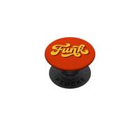 Distressed Soul Music Retro 80s Disco - Vintage Style Funk PopSockets Adhesive PopGrip