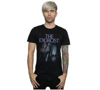 Absolute Cult The Exorcist Men's Distressed Steps T-Shirt Black XX-Large