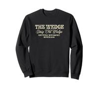 Distressed The Wedge Newport Beach Retro Surf Culture Wave Sweatshirt